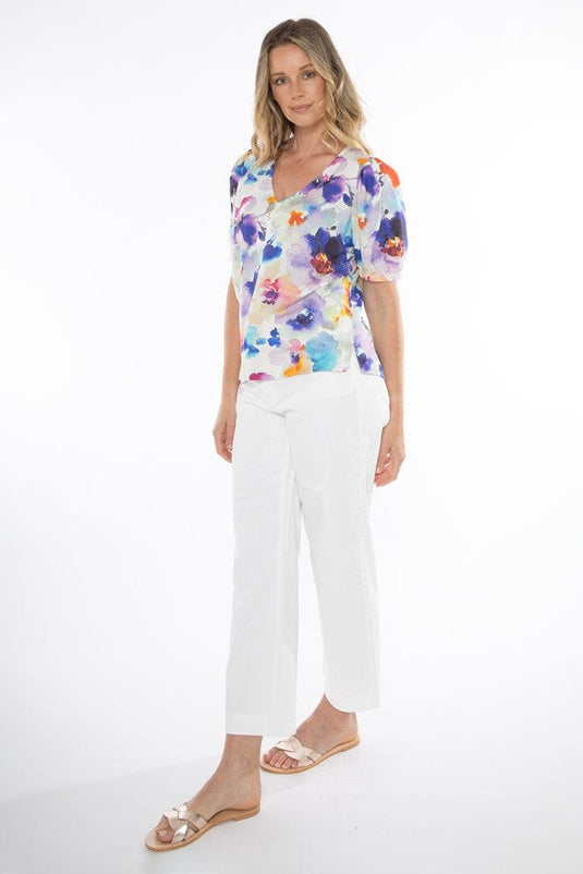 Jump Womens Santorini Bloom Top