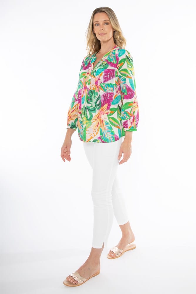 Load image into Gallery viewer, Jump Womens Tropicana Voile Top
