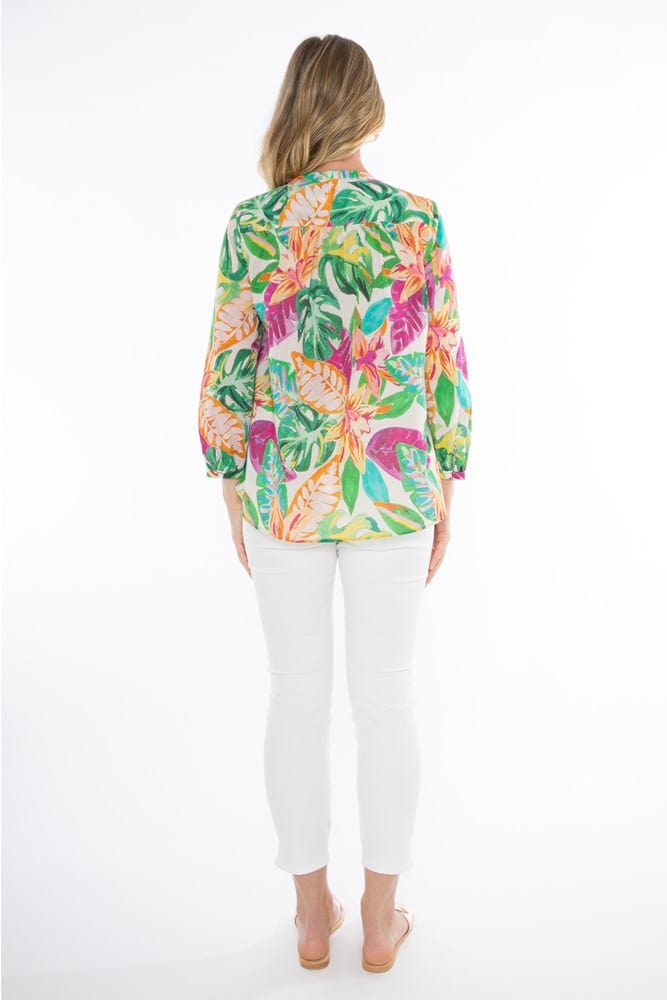 Load image into Gallery viewer, Jump Womens Tropicana Voile Top
