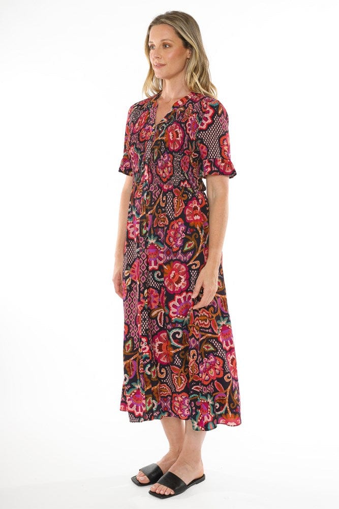 Load image into Gallery viewer, jump Womens Vibrant Tapestry Dress
