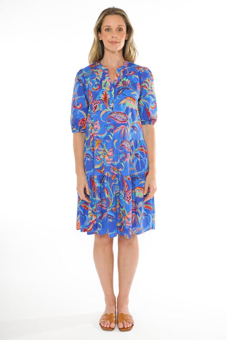 Jump Womens Cobalt Flora Dress