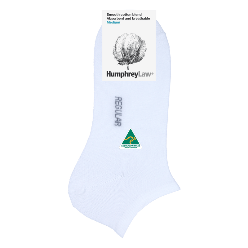 Load image into Gallery viewer, Humphrey Law Womens Mercerised Cotton Ankle Sock
