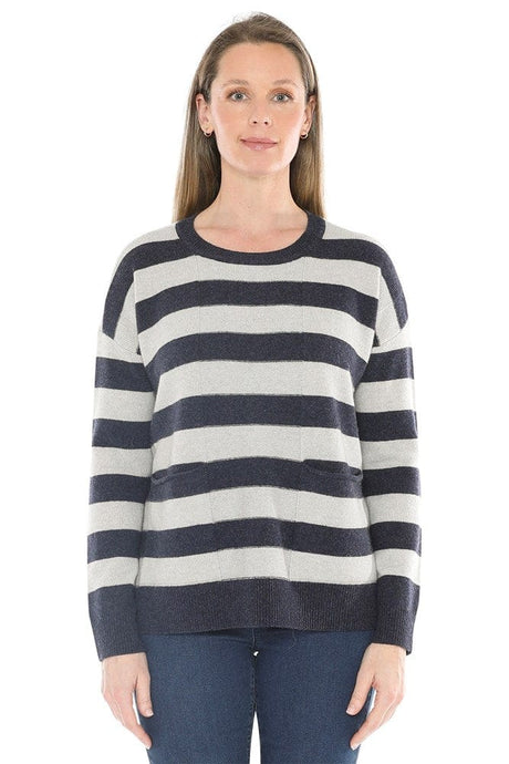 Jump Womens Panel Stripe Pullover