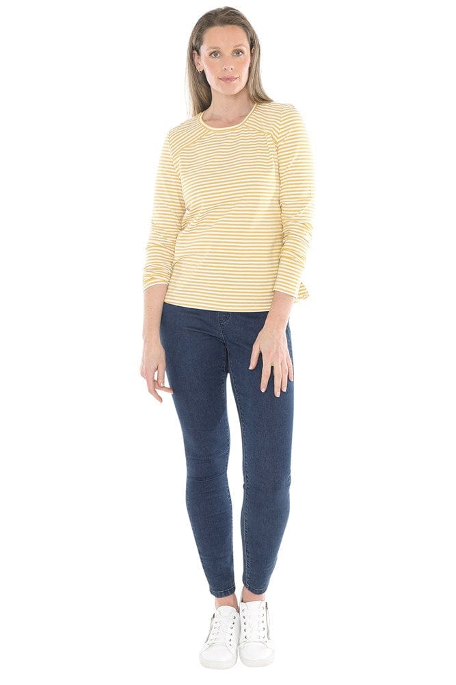 Load image into Gallery viewer, Jump Womens Stripe Crew
