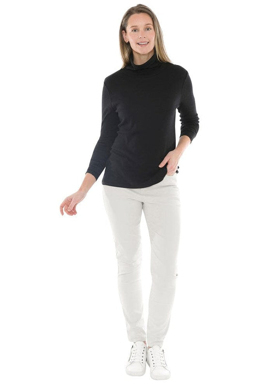 Jump Womens Cotton Roll Neck Skivvy