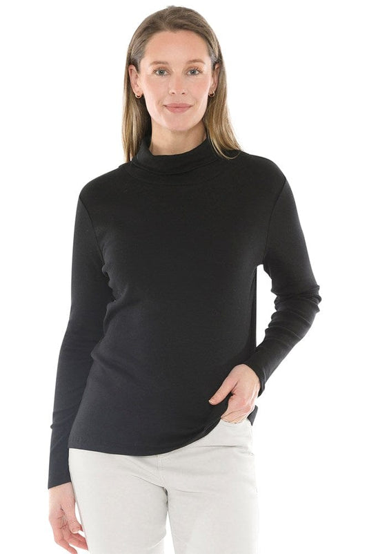 Jump Womens Cotton Roll Neck Skivvy