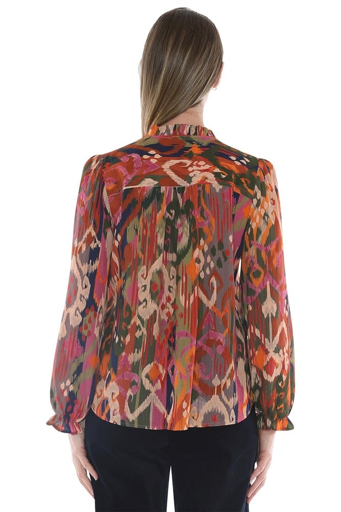 Load image into Gallery viewer, Jump Womens Opulent Ikat Top
