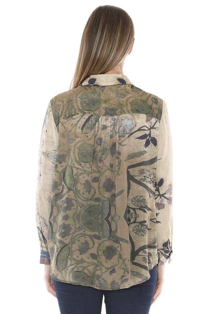 Load image into Gallery viewer, Jump Womens Vintage Floral Shirt
