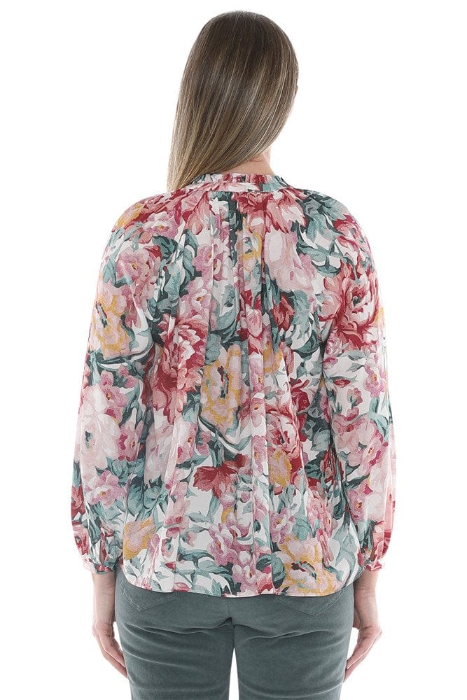 Load image into Gallery viewer, Jump Womens Rose Tapestry Top
