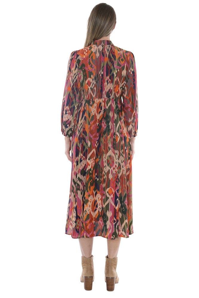 Load image into Gallery viewer, Jump Womens Opulent Ikat Dress
