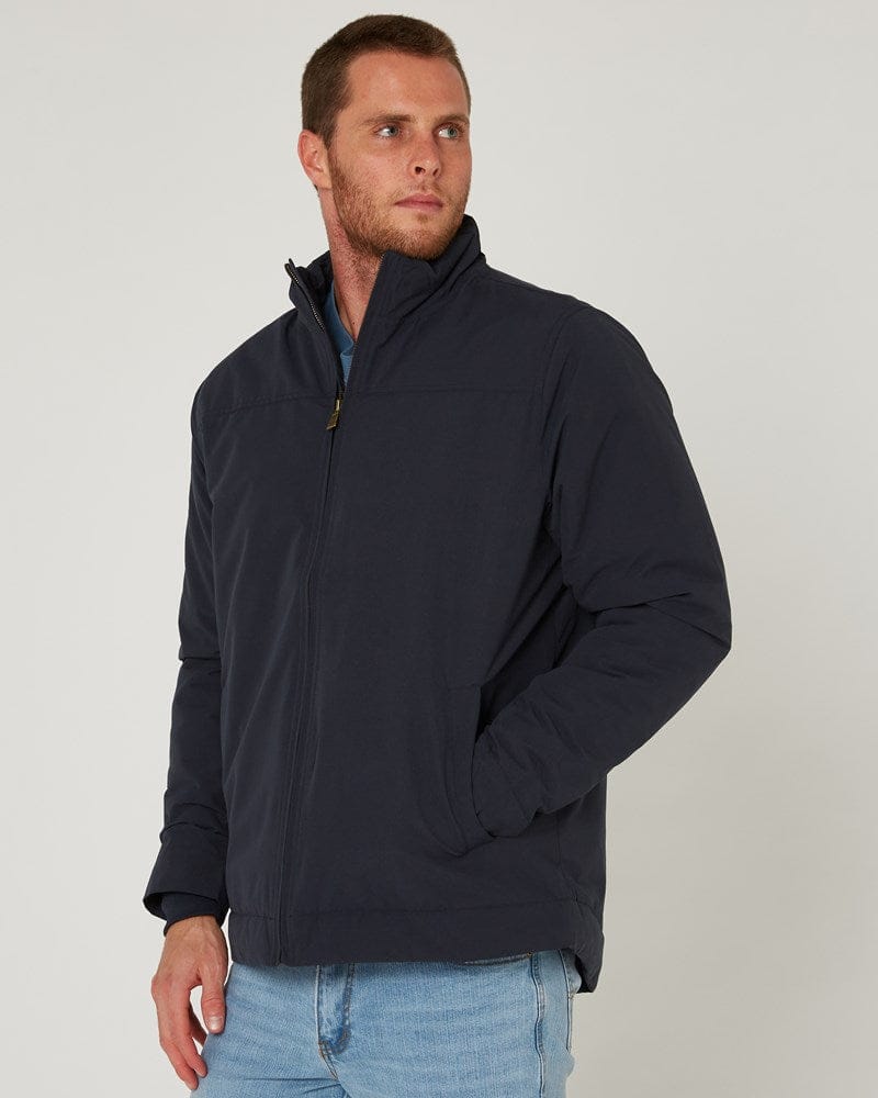 Load image into Gallery viewer, Pilbara Mens Quilted Jacket - Ink Navy
