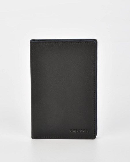 Load image into Gallery viewer, Cobb &amp; Co Billy RFID Two Tone Leather Passport Wallet
