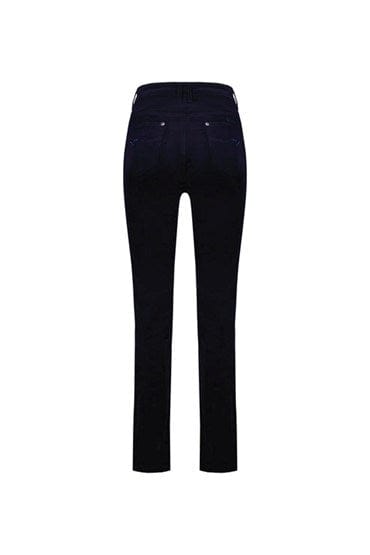 Vassalli Womens Straight Leg Pinwale Cord Pant - Midnight