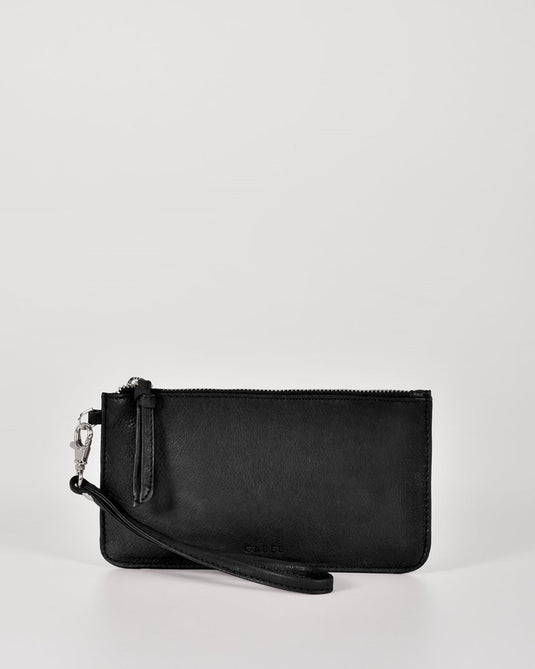 Gabee Womens Aberil Soft Leather Wristlet Purse