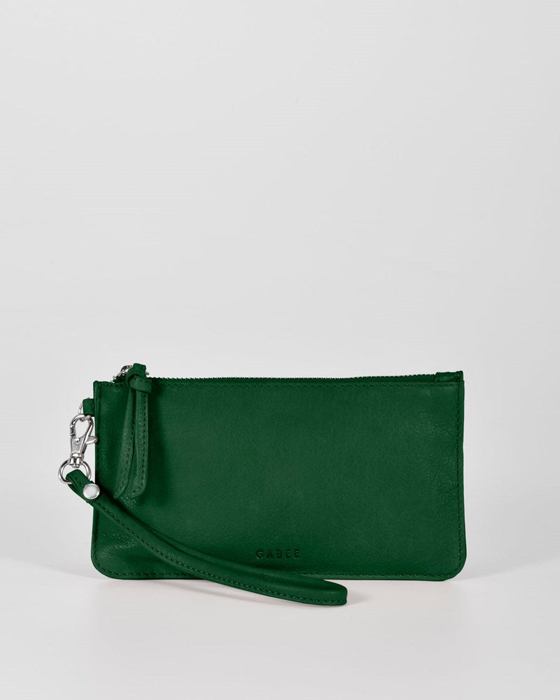 Load image into Gallery viewer, Gabee Womens Aberil Soft Leather Wristlet Purse
