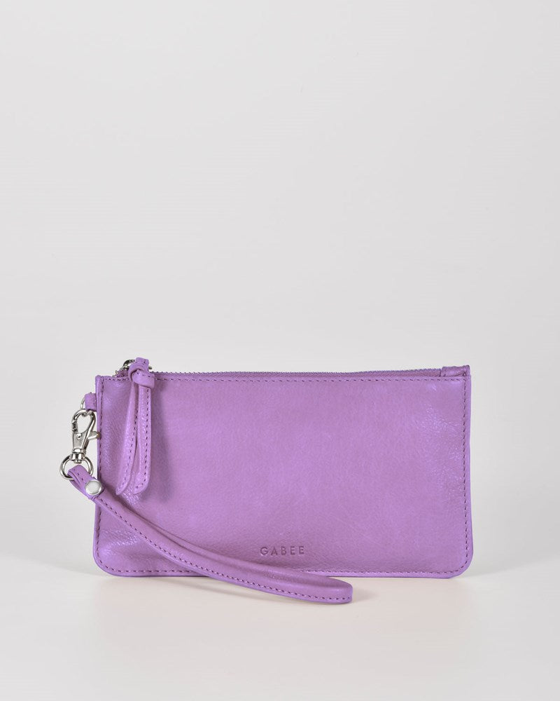 Load image into Gallery viewer, Gabee Womens Aberil Soft Leather Wristlet Purse
