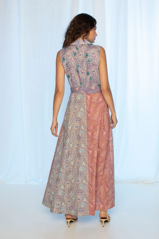 Load image into Gallery viewer, Kachel Womens Patricia Short Sleeveless Maxi Dress
