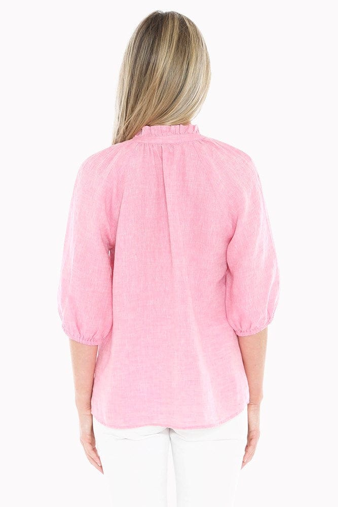 Load image into Gallery viewer, Jump Womens Ruffle Neck Top
