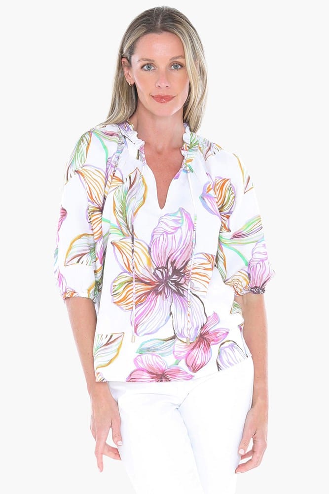 Load image into Gallery viewer, Jump Womens Floraline Top
