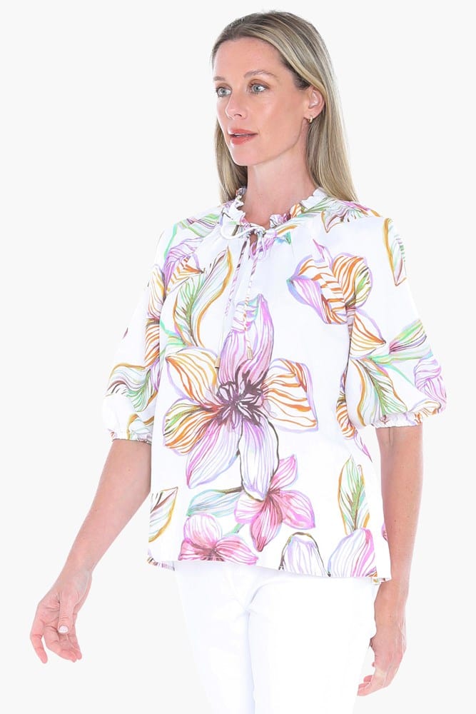 Load image into Gallery viewer, Jump Womens Floraline Top
