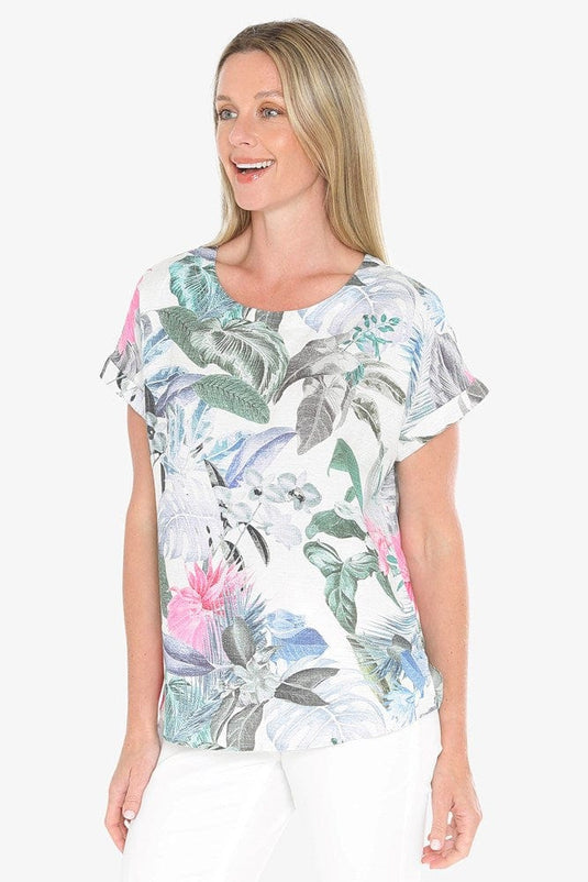 Jump Womens Dusk Jungle Top