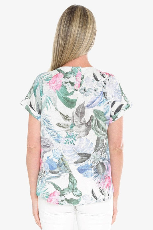 Jump Womens Dusk Jungle Top