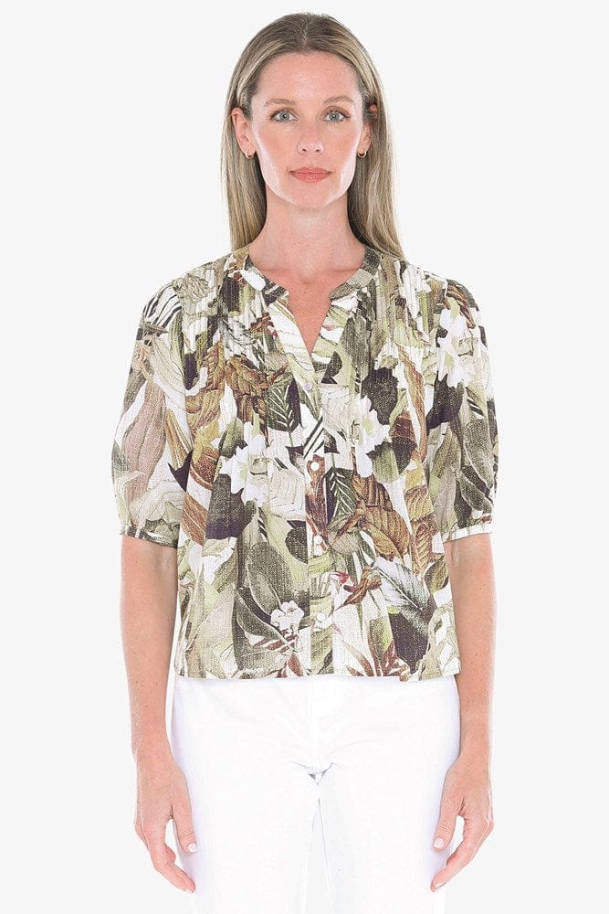 Load image into Gallery viewer, Jump Womens Balmy Tropics Top

