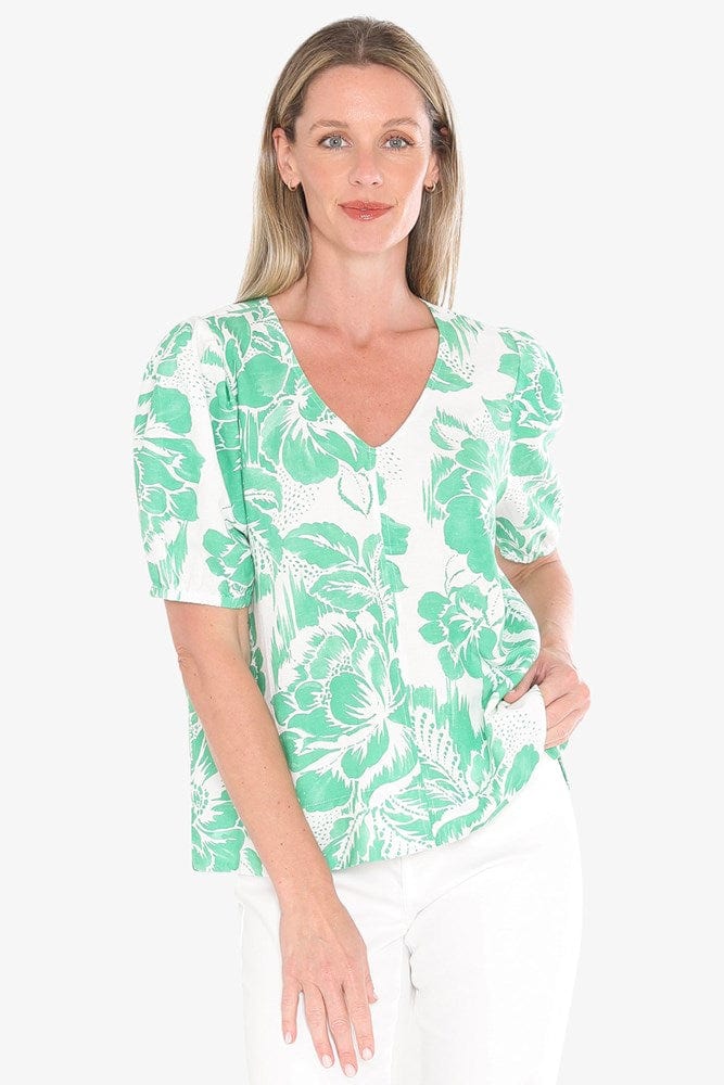 Load image into Gallery viewer, Jump Womens Tuscan Rose Top
