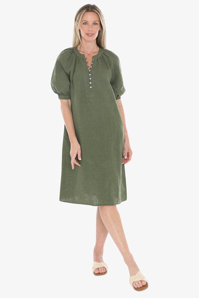 Load image into Gallery viewer, Jump Womens Button Neck Dress
