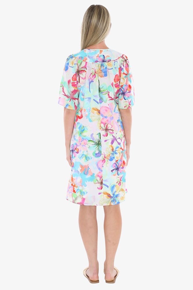 Load image into Gallery viewer, Jump Womens Hibiscus Haze Dress
