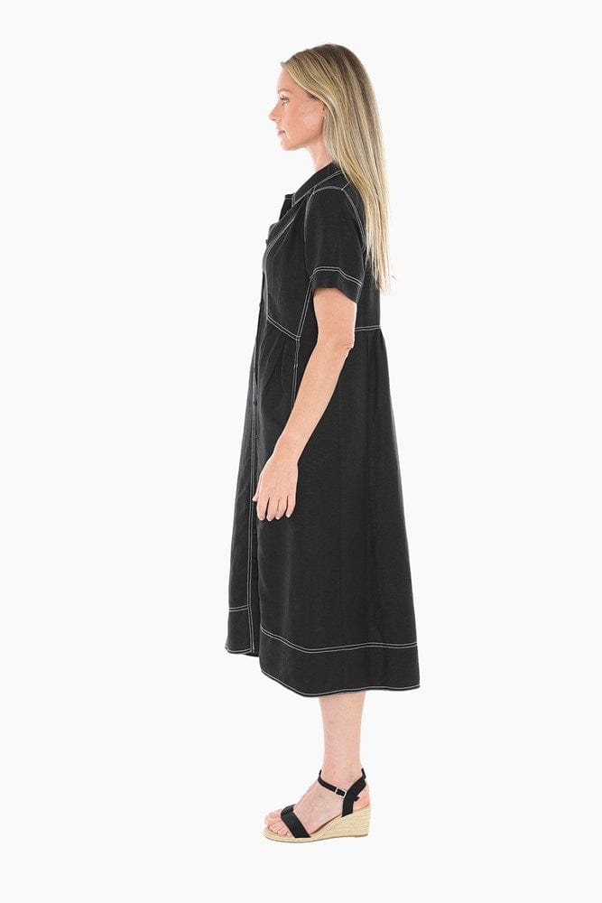 Load image into Gallery viewer, Jump Womens Contrast Stitch Dress
