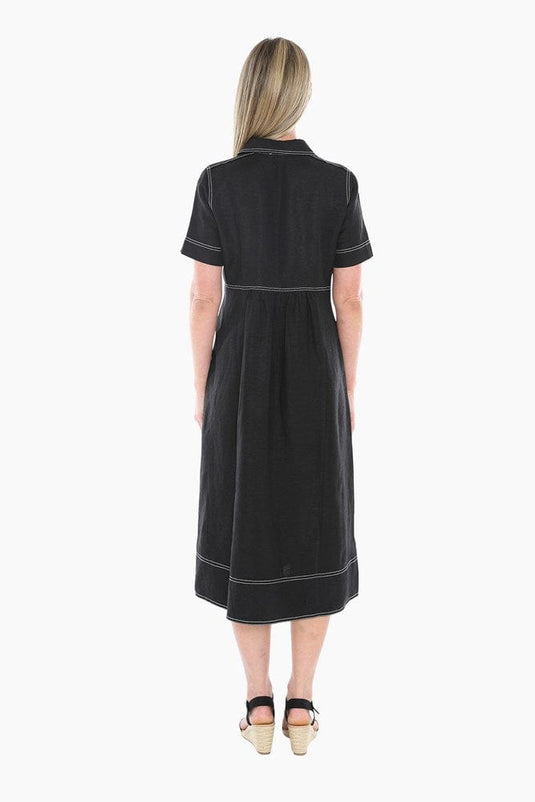 Jump Womens Contrast Stitch Dress