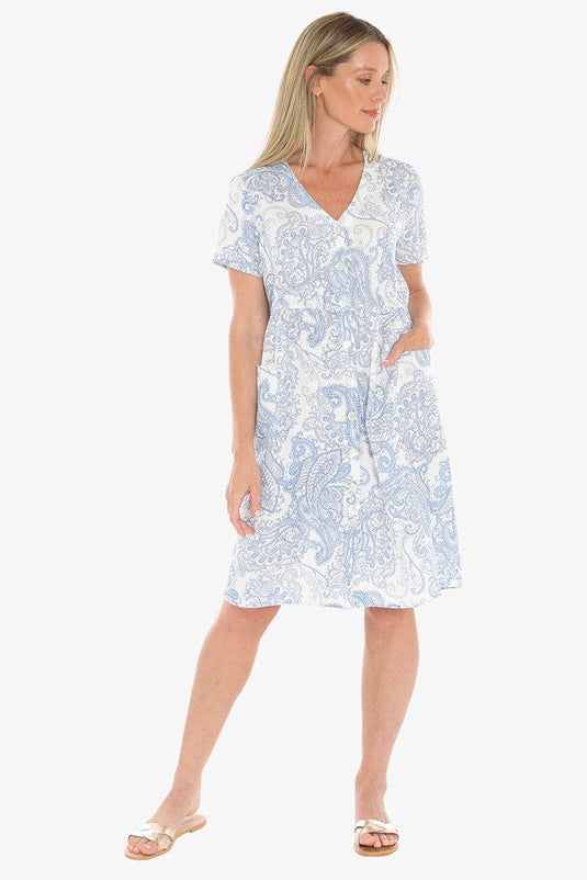 Jump Womens Mykonos Button Dress