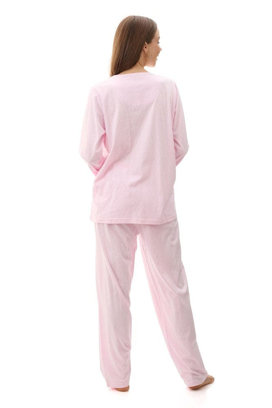 Givoni Womens Long Button Front Pyjama