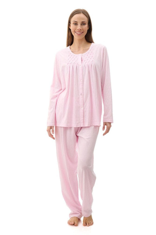 Givoni Womens Long Button Front Pyjama