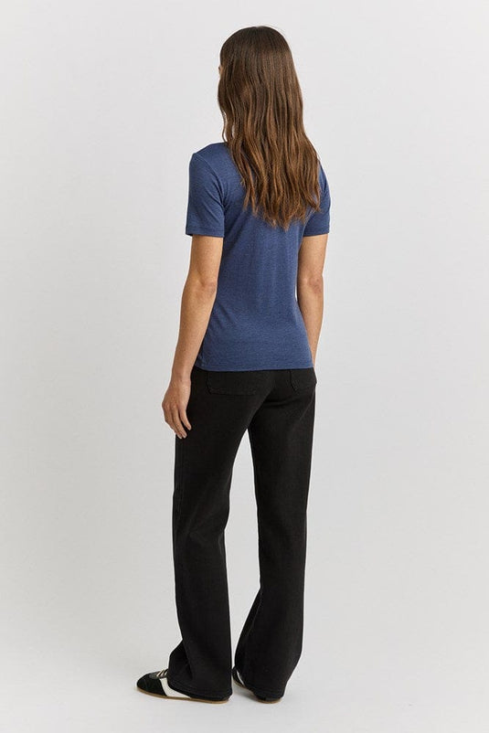 Toorallie Womens Short Sleeve Merino Tee