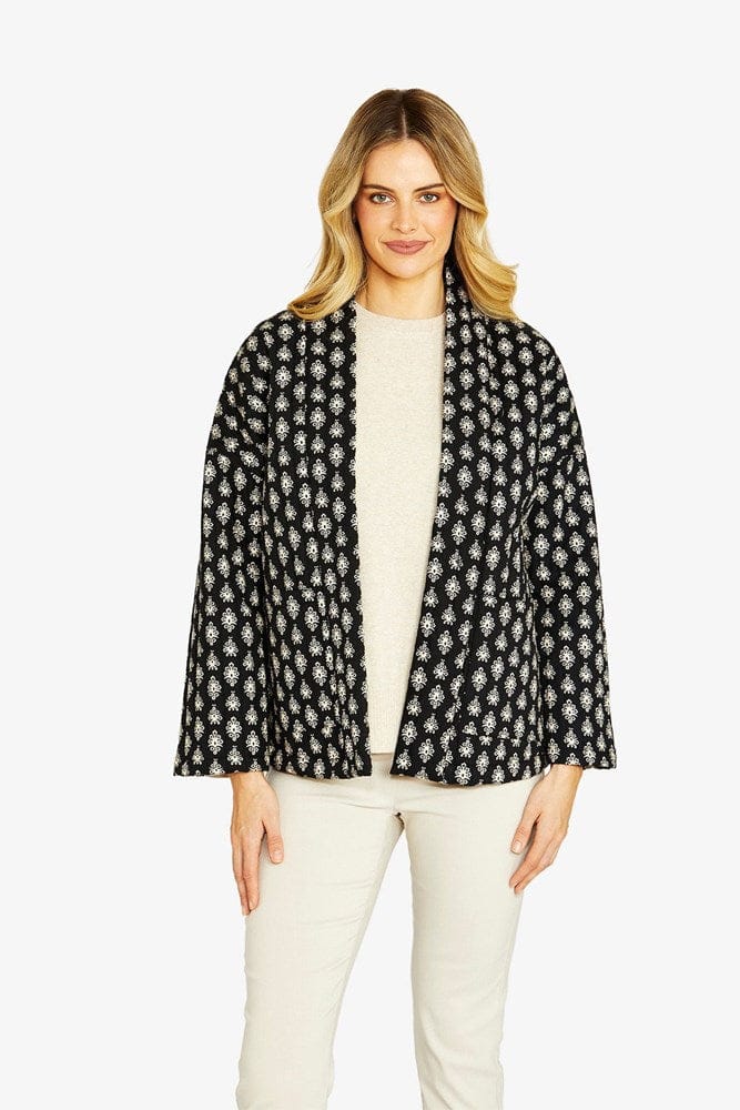 Load image into Gallery viewer, Pingpong Womens Damask Motif Puffer Coat
