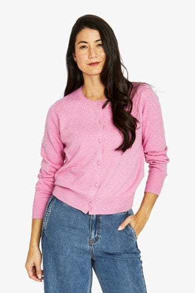 Jump Womens Roll Edge Cardigan
