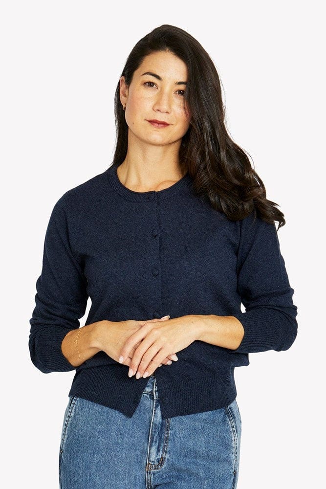 Load image into Gallery viewer, Jump Womens Roll Edge Cardigan
