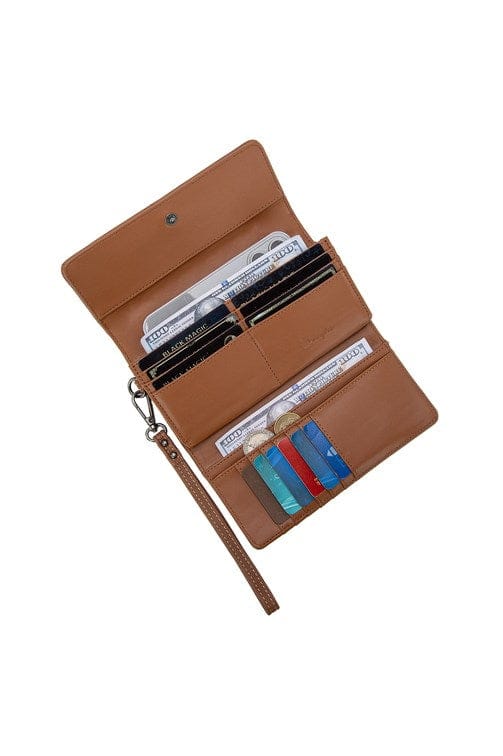 Load image into Gallery viewer, Wrangler Denim Patchwork Wallet
