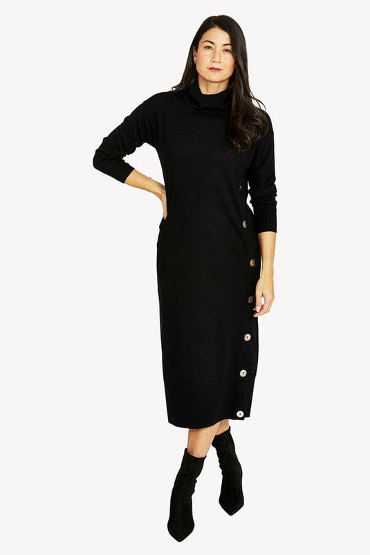 Jump Womens Side Button Dress