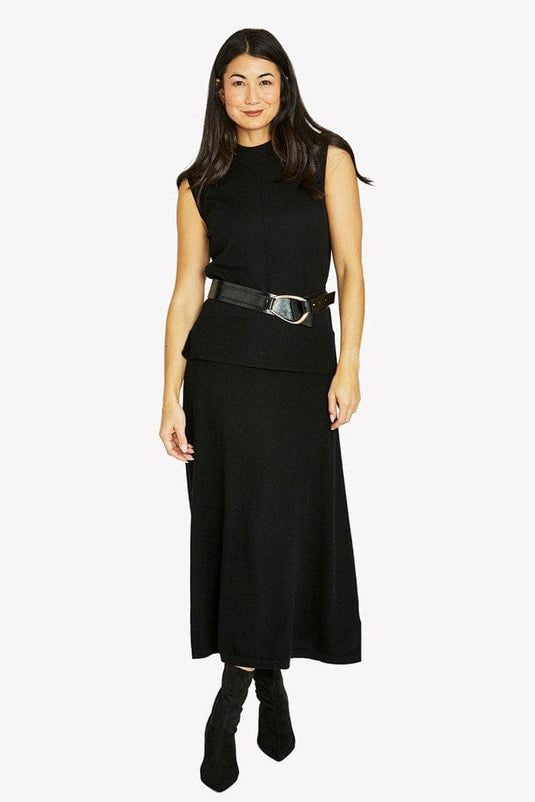 Jump Womens A-Line Skirt - Black