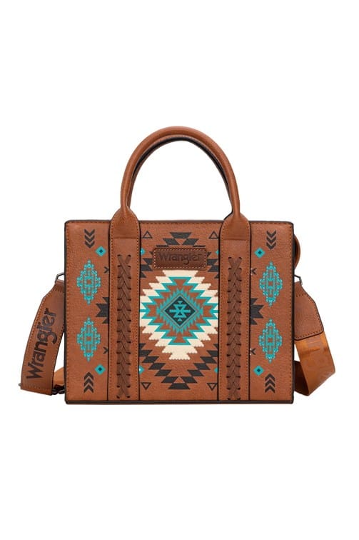 Wrangler Cow Talia Aztec Crossbody Bag