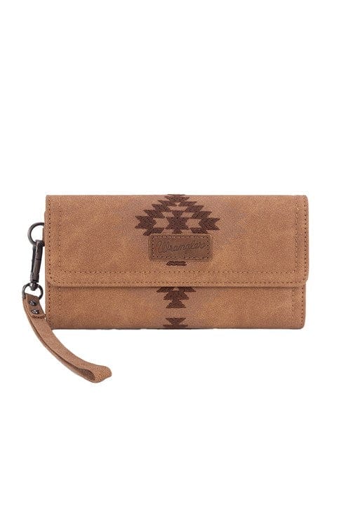 Wrangler Cow Harper Aztec Wallet