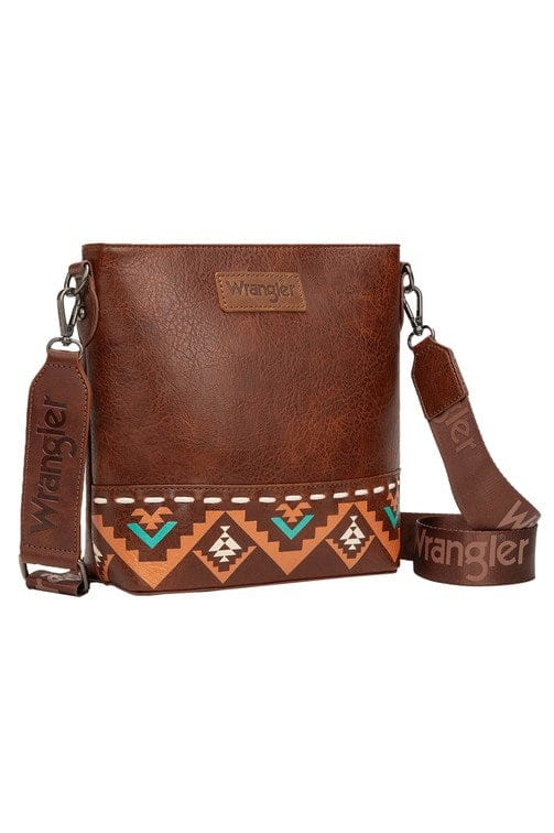 Load image into Gallery viewer, Wrangler Lana Aztec Print Crossbody Bag
