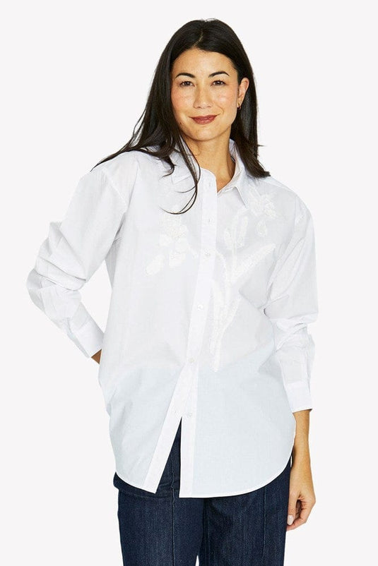 Jump Womens Applique Shirt