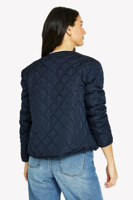 Jump Womens Blanket Stitch Jumper