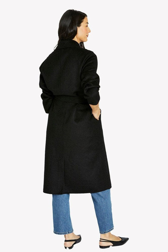 Jump Womens Longline Wrap Coat