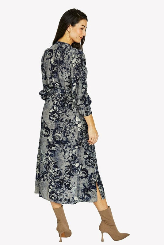 Jump Womens Vintage Rose Dress