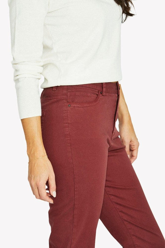 Jump Womens Luxury Trim Jean - Merlot